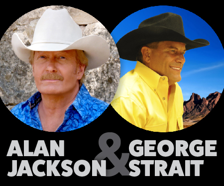 Alan Jackson & George Strait show