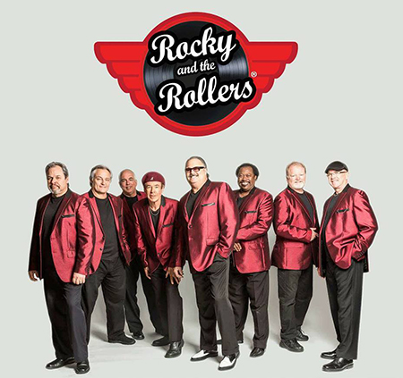 rocky and rollers group with logo