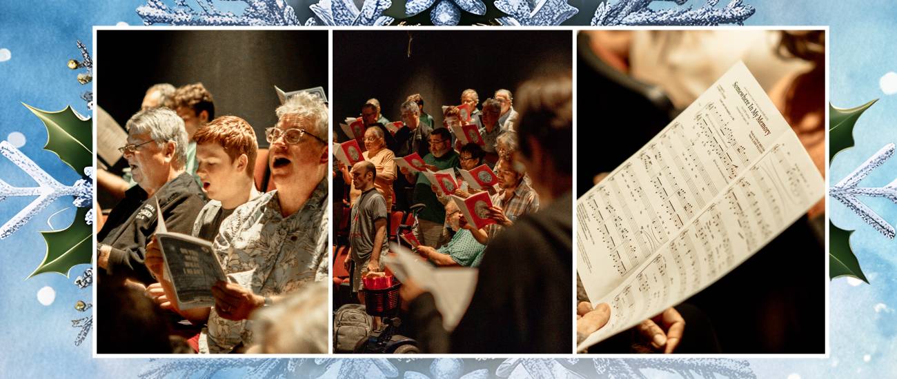 choir and sheet music