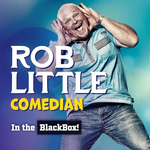 Comedian Rob Little Smiling