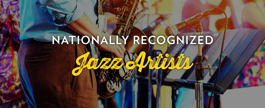 Nationally recognized jazz artist