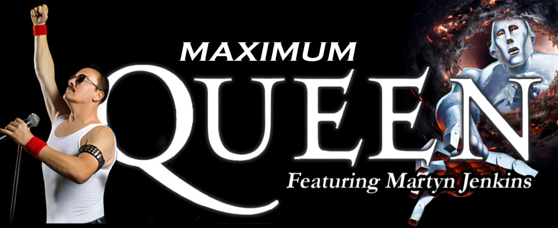 Queen Tribute Logo featuring Martyn Jenkins