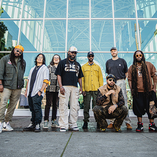 Band member group shot