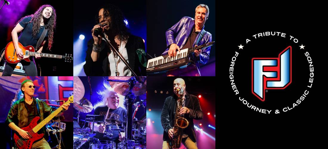 FJ Band - Foreigner and Journey Tribute Band members