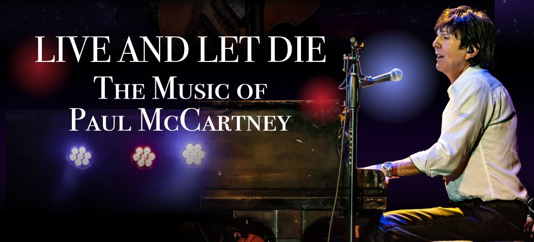 Live and Let Die, the music on Paul McCartney. Playing piano.